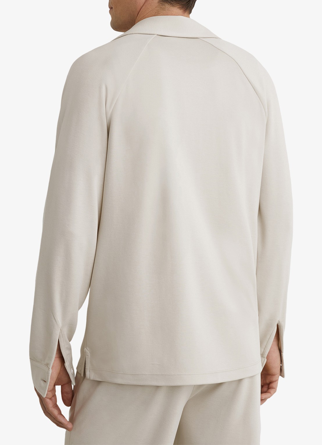 Reiss Delmer jack met borstzakken - achterkant 5 creme