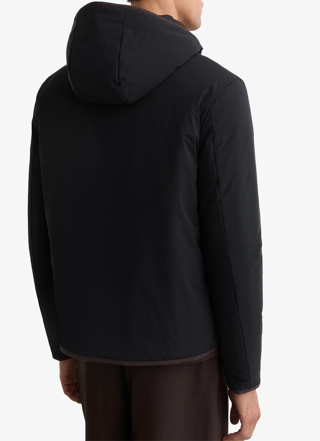 Reiss Devonay reversible gewatteerde jack met gekleurde rand - achterkant 8 multicolor