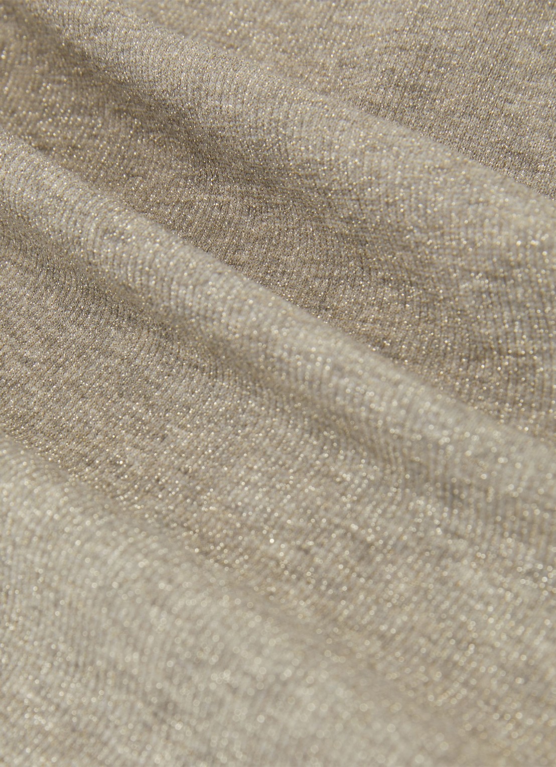 Reiss Dita ribgebreide top met lurex - detail 4 goud