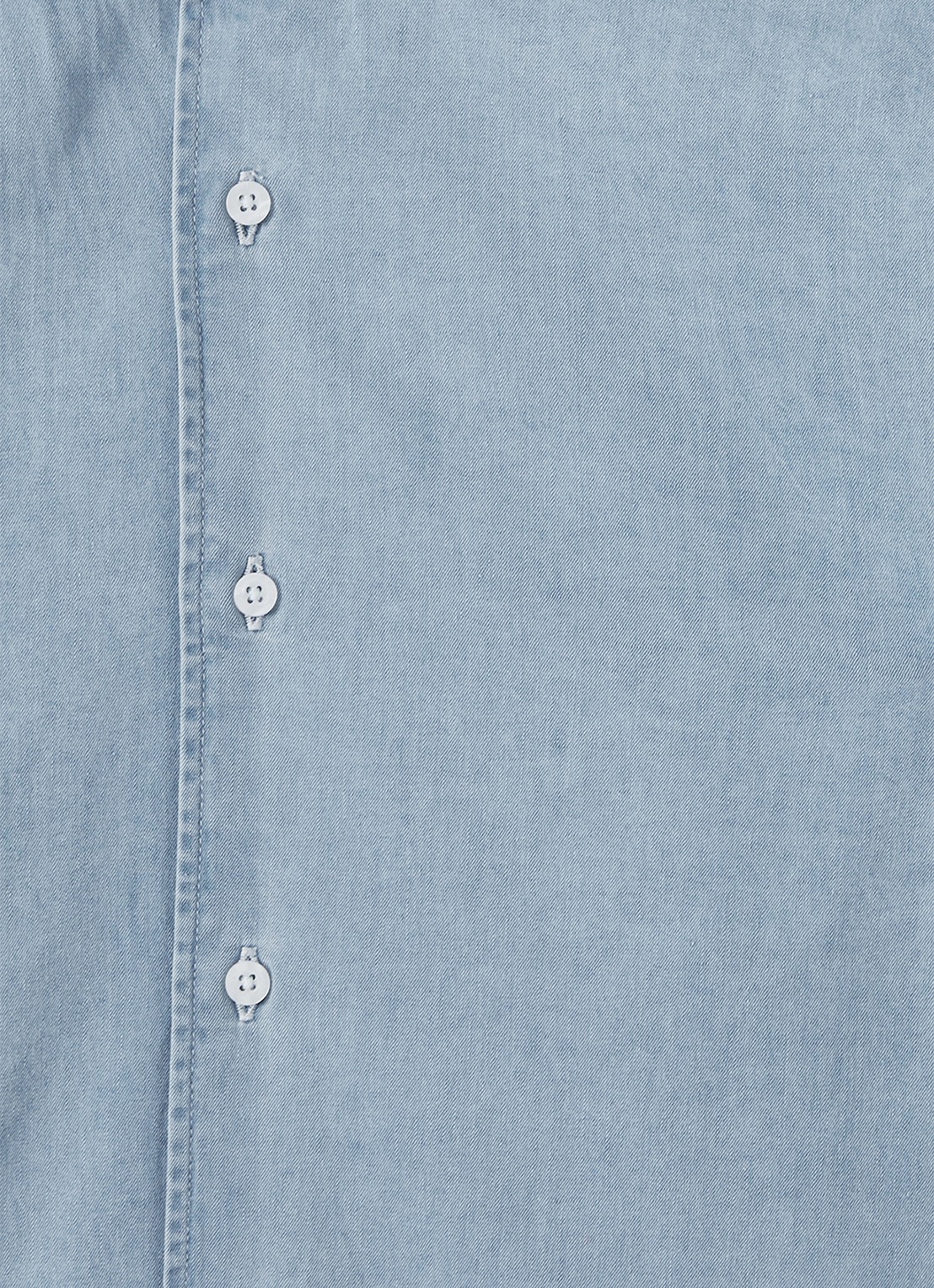 Reiss Draper casual overhemd met cut away boorden - detail 2 lichtblauw