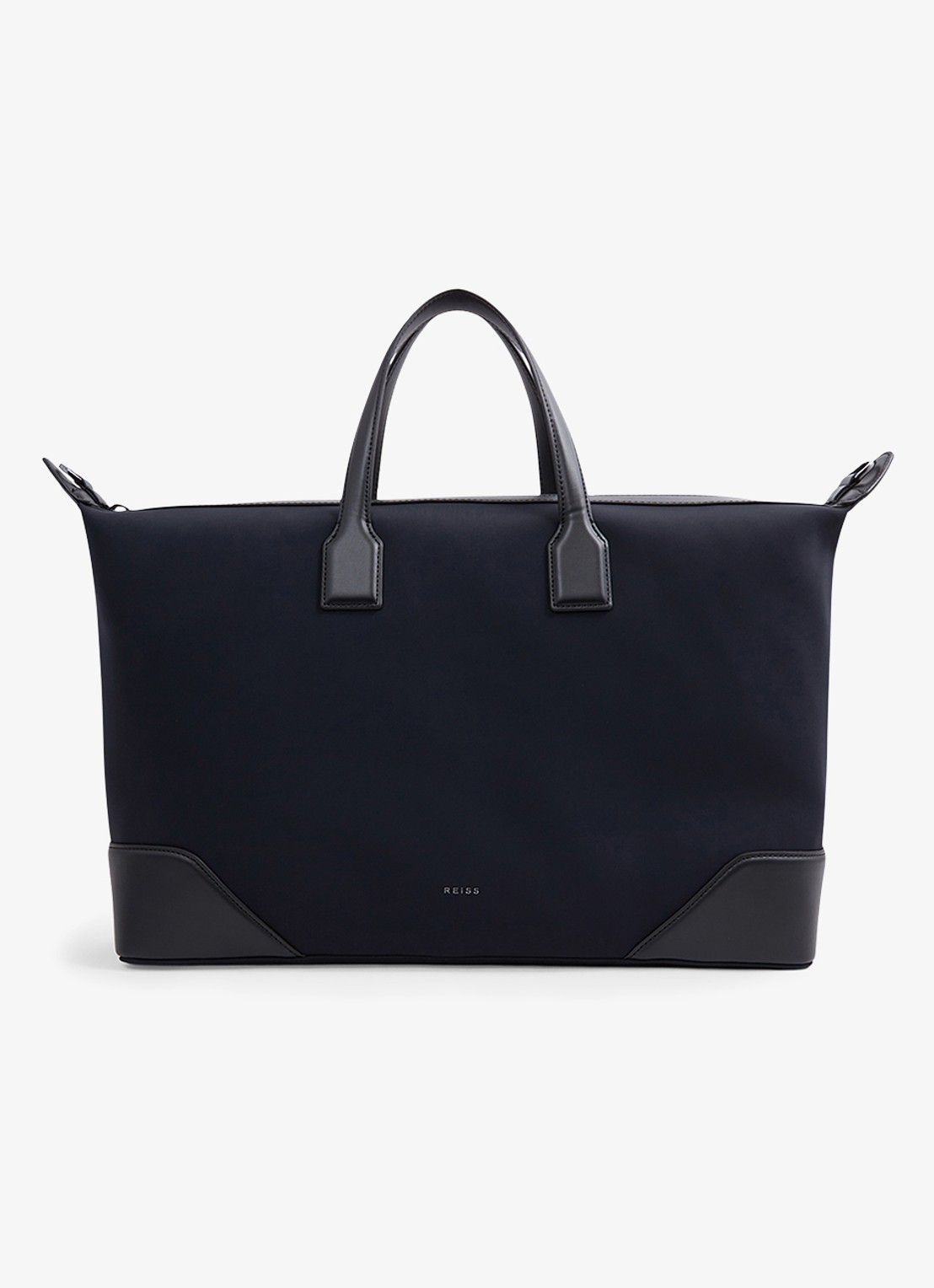 Reiss Elliot businesstas met afneembare schouderriem - voorkant 3 dark navy / blauw