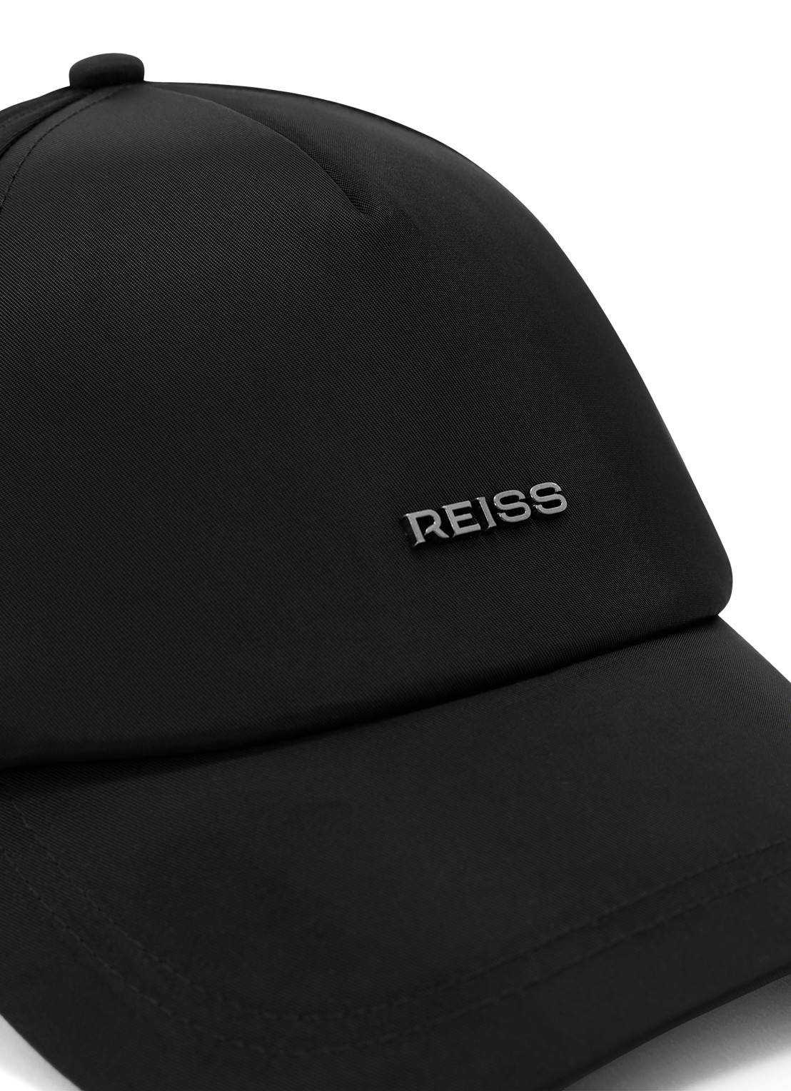 Reiss Emery pet met logoprint - detail 4 black / zwart