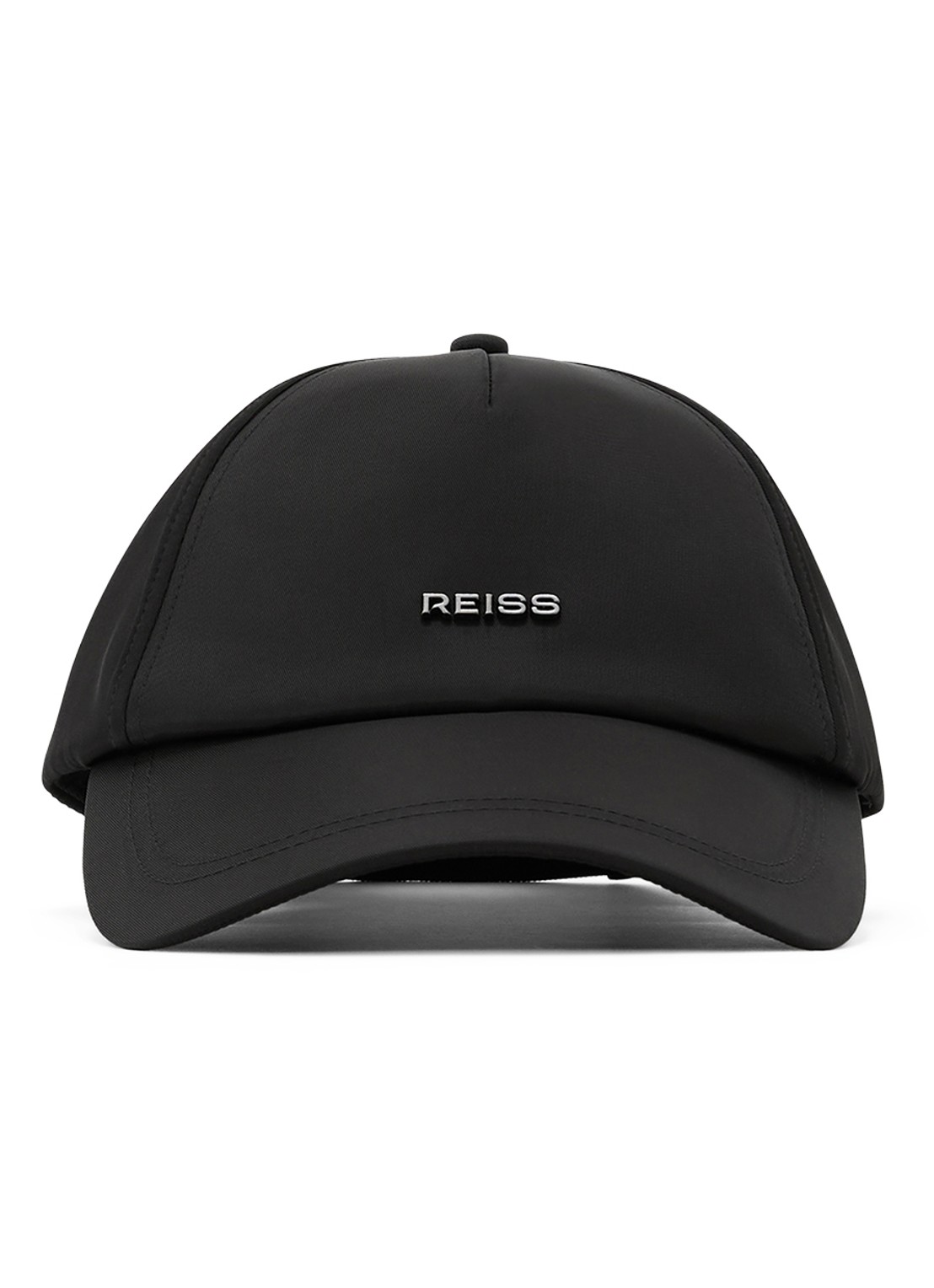 Reiss Emery pet met logoprint - voorkant black / zwart