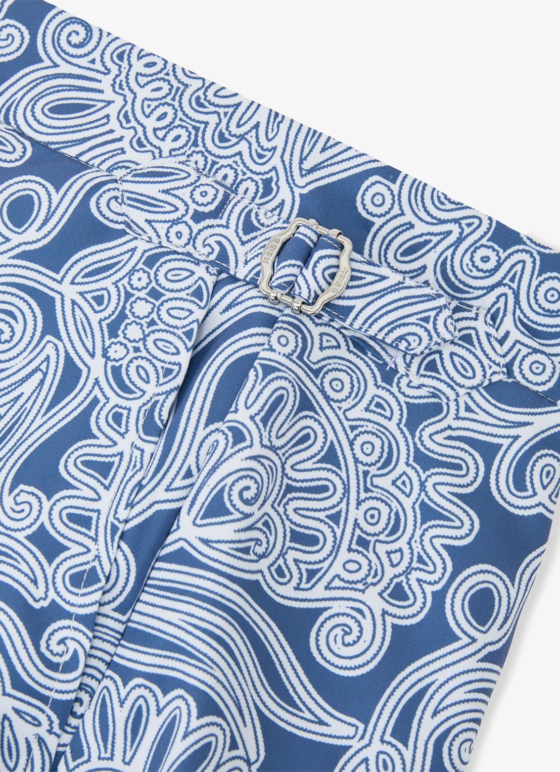 Reiss Fallow zwemshort met print - detail 5 airforce blue / blauw