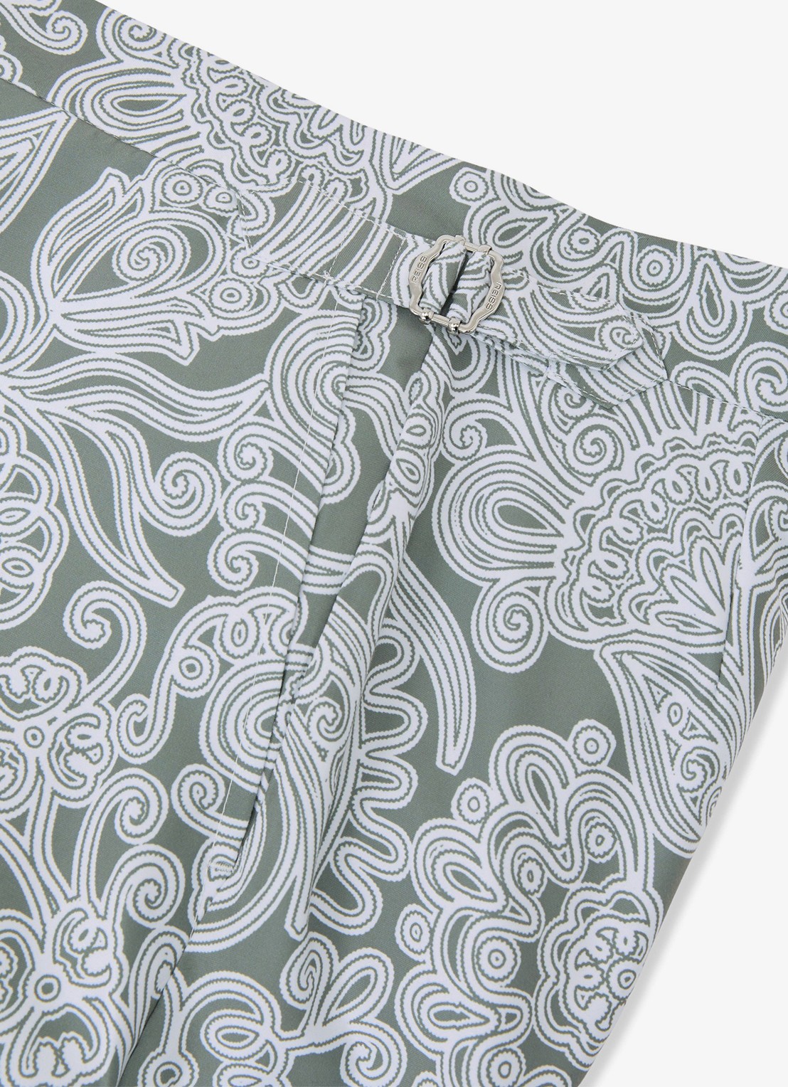 Reiss Fallow zwemshort met print - detail 6 groen