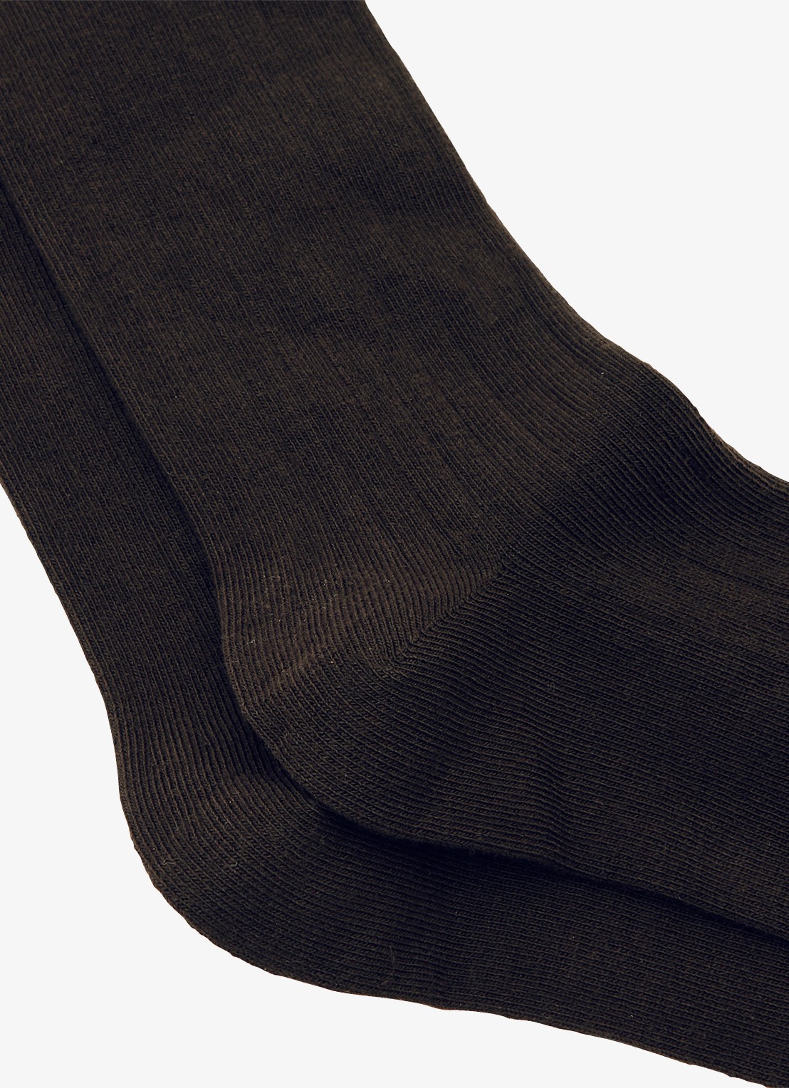Reiss Felicia sokken in katoenblend - detail donkerbruin