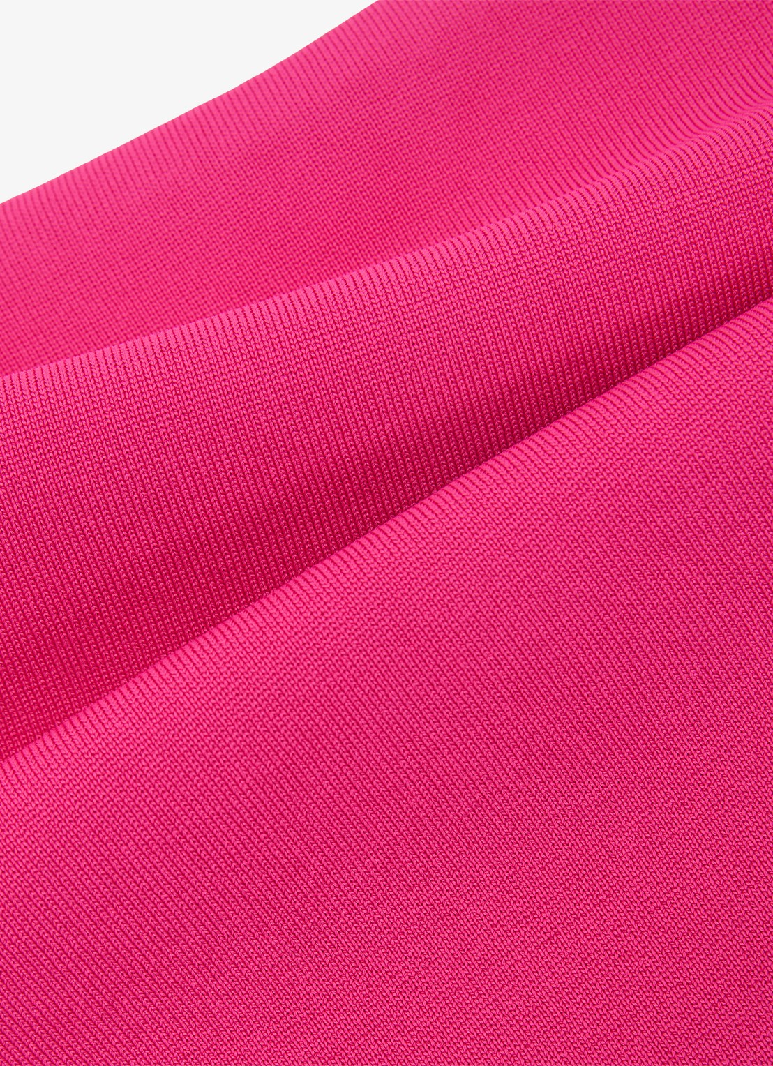 Reiss Fion fijngebreide top met rechthoekige hals - detail 6 roze