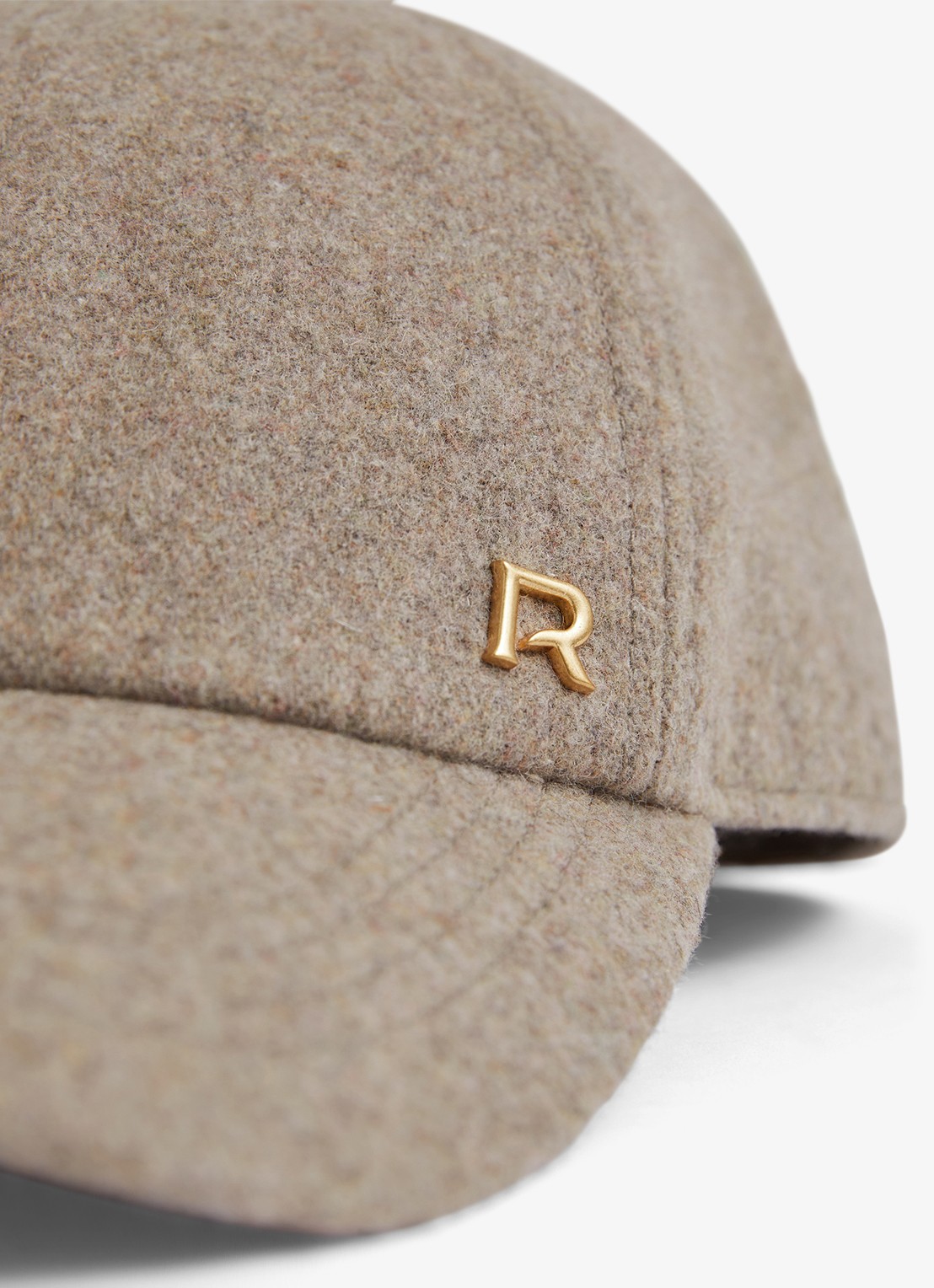 Reiss Fiona pet in wolblend  - detail taupe