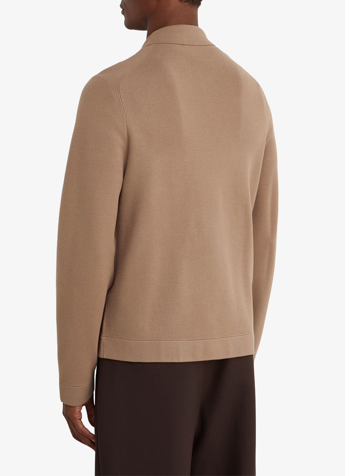 Reiss Fleetwood jack met borstzakken - achterkant 4 camel