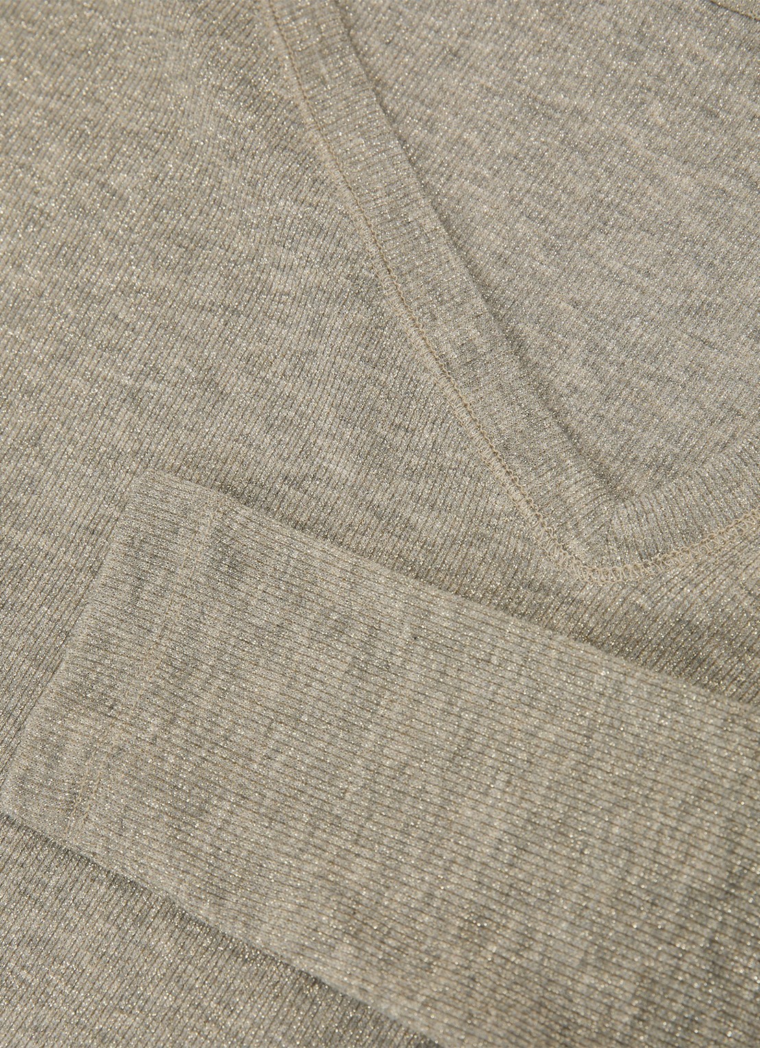 Reiss Fliss top met asymmetrische hals - detail 6 goud