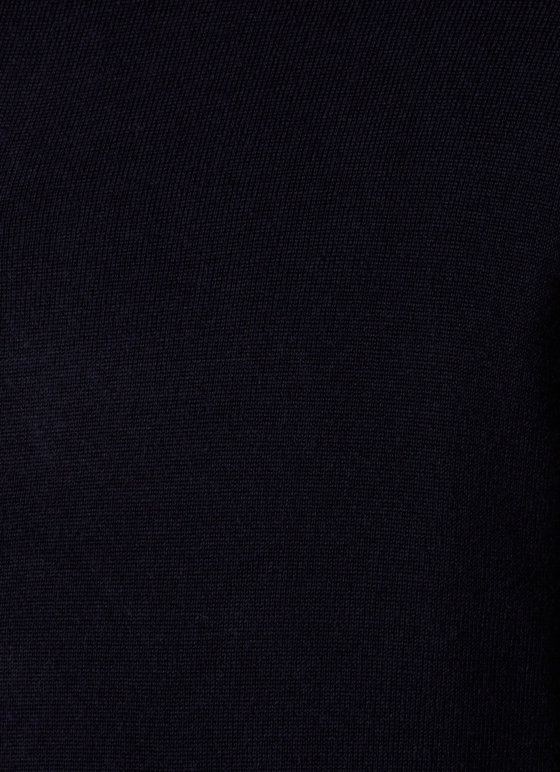 Reiss Forbes fijngebreid vest van wol met stretch - detail 5 donkerblauw