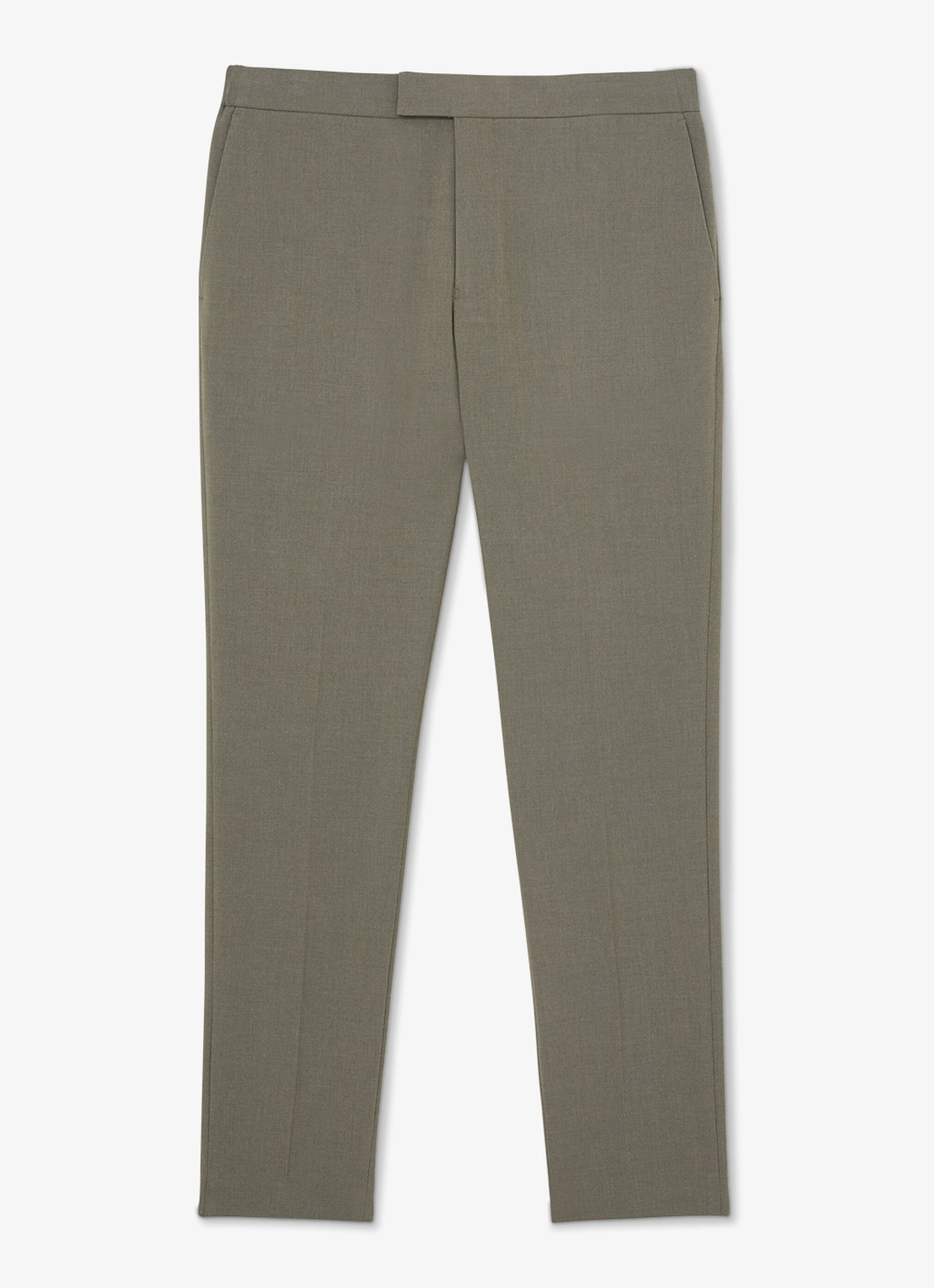 Reiss Found relaxed fit pantalon met steekzakken - voorkant 4 brons