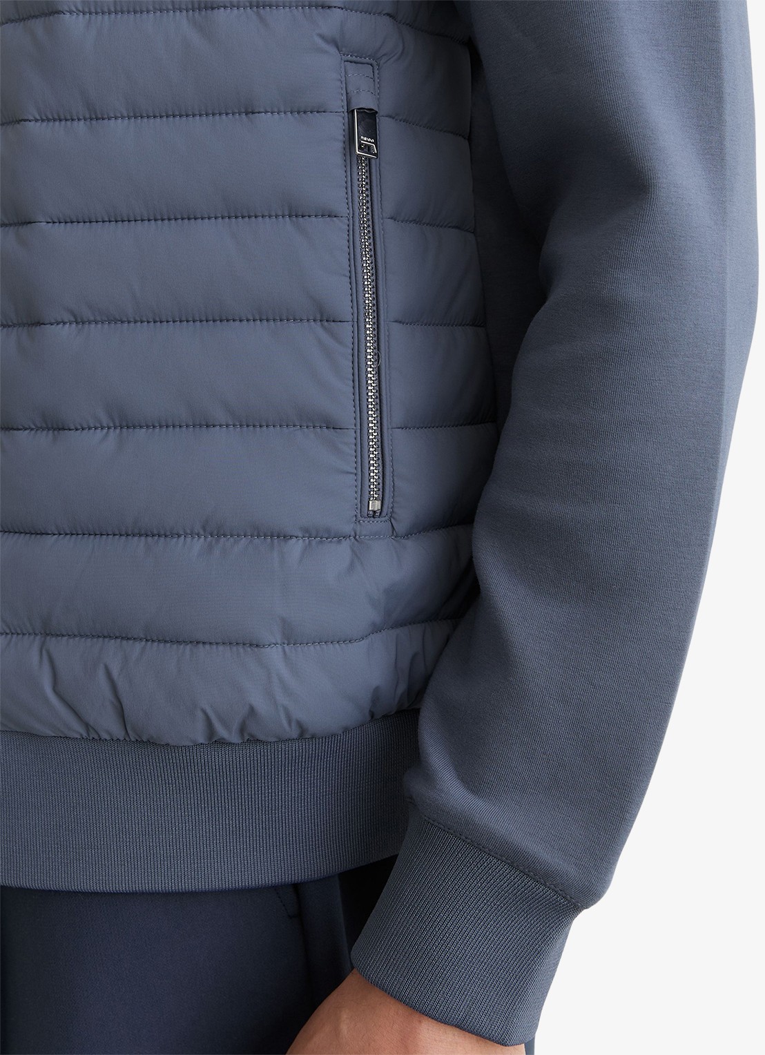 Reiss Freddie jack met steekzakken - detail 5 airforce blue / blauw