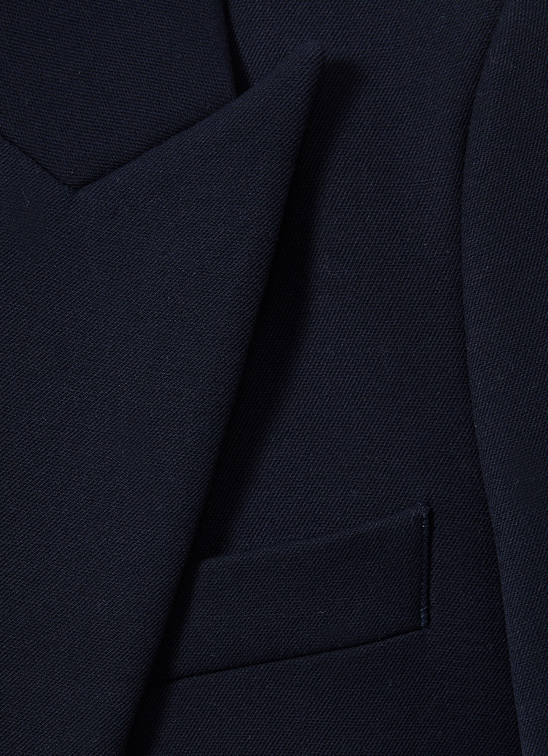 Reiss Gabi blazer met klepzakken - detail 4 donkerblauw