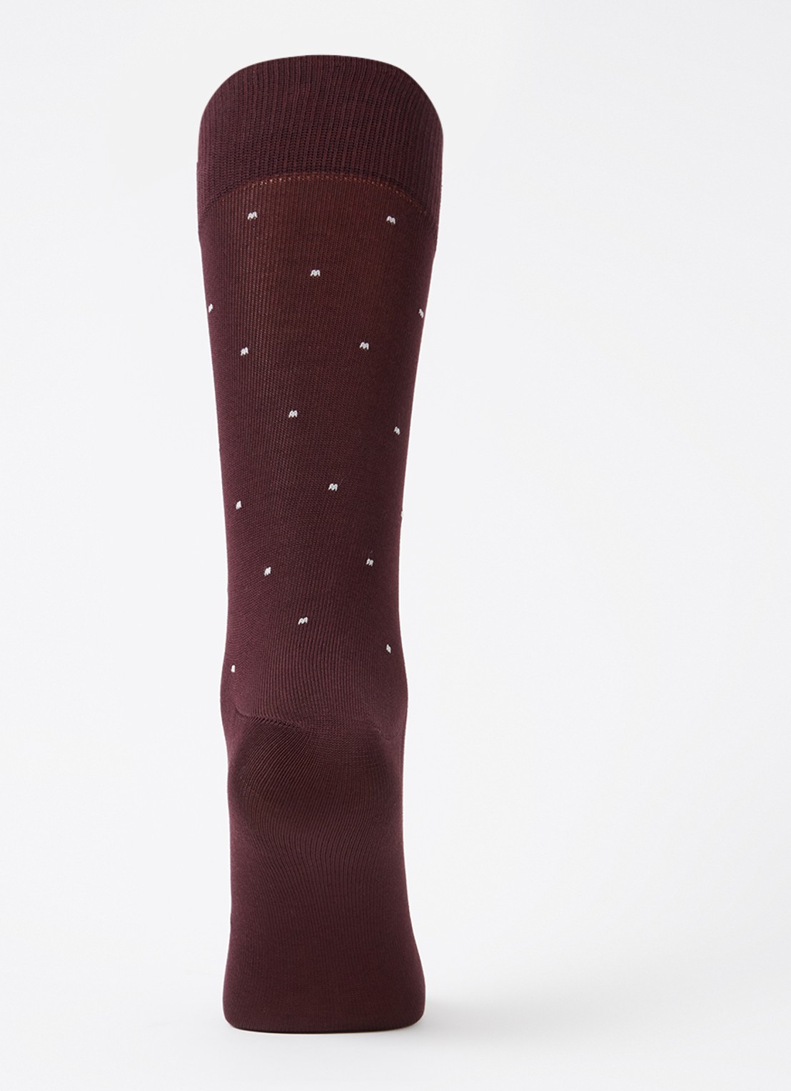 Reiss Graham sokken met print in 2-pack - voorkant 3 aubergine