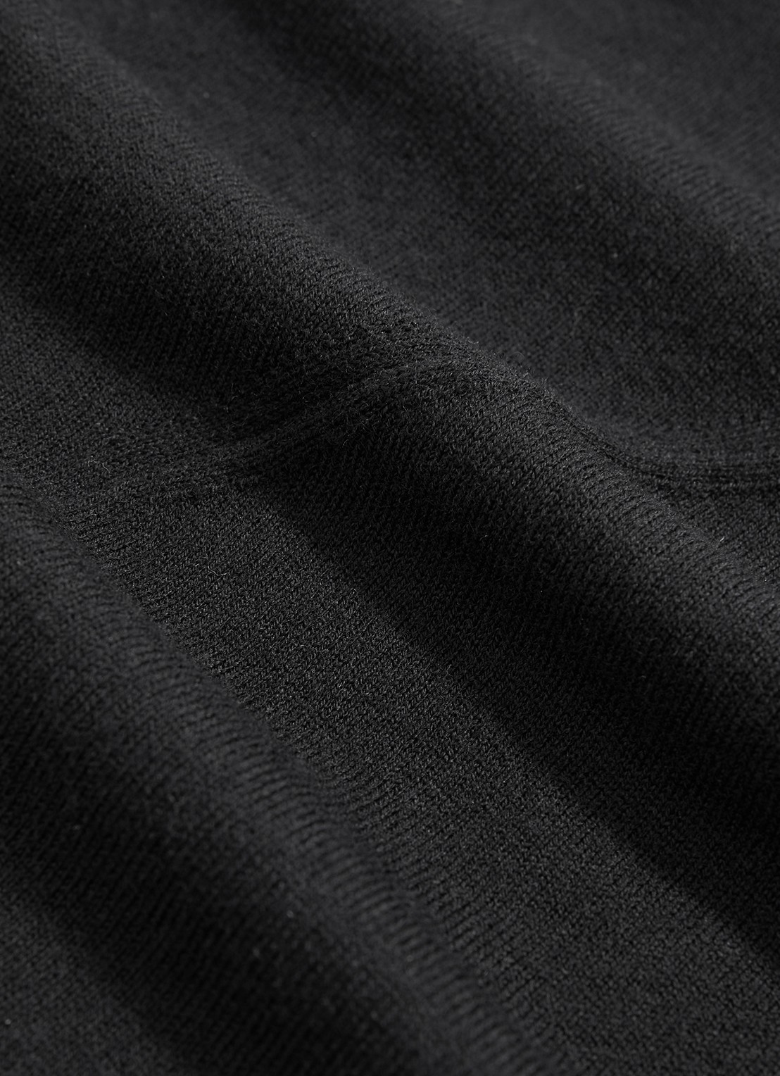 Reiss Harper mouwloze top van wol met col - detail 6 black / zwart