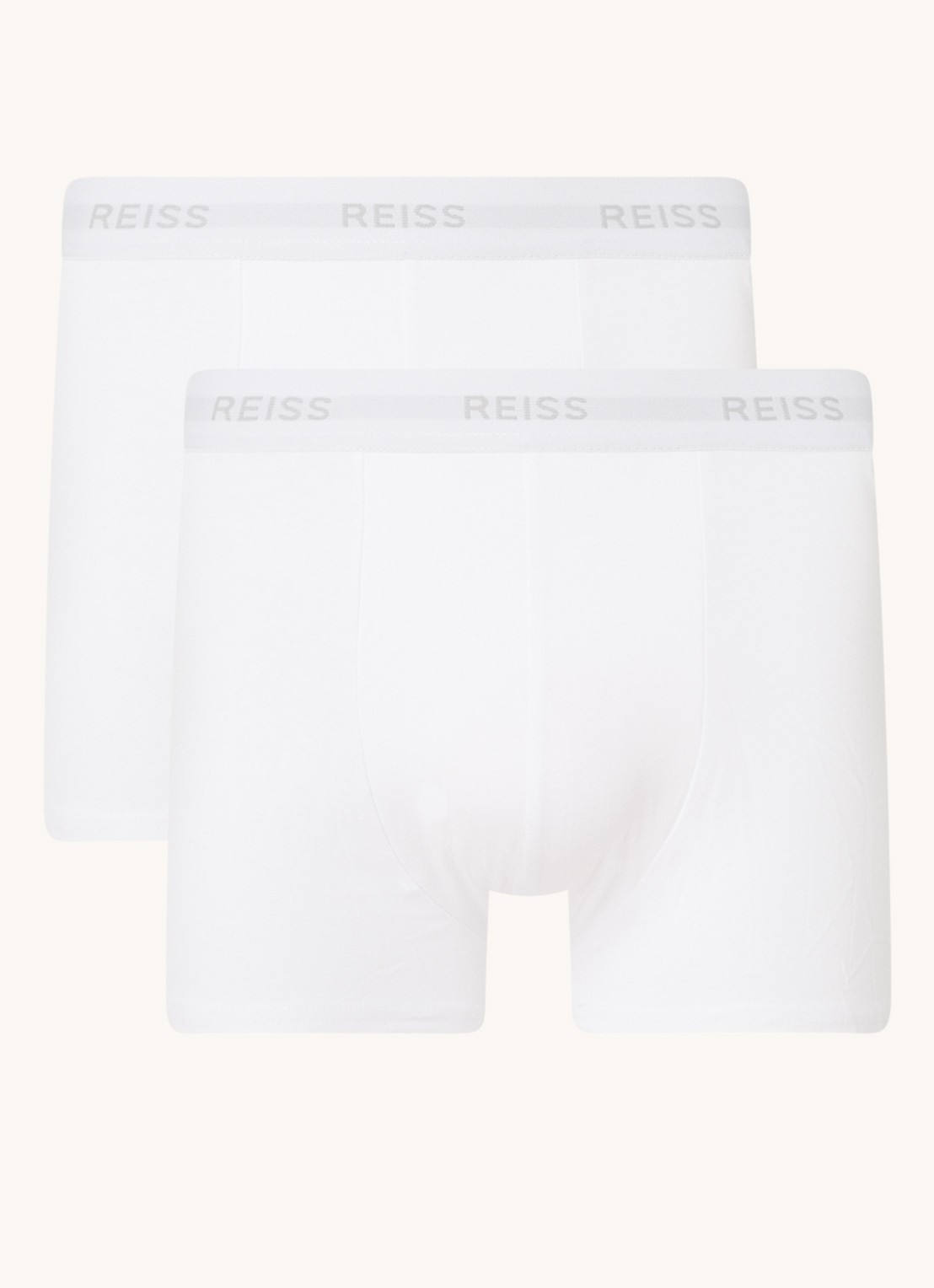 Reiss Heller boxershort met logoband in 3 pack - detail 3 wit