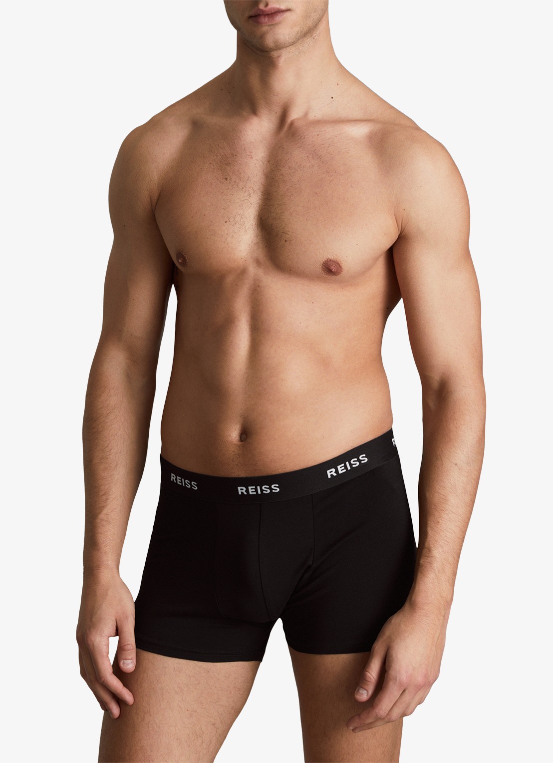 Reiss Heller boxershort met logoband in 3 pack - detail 5 zwart