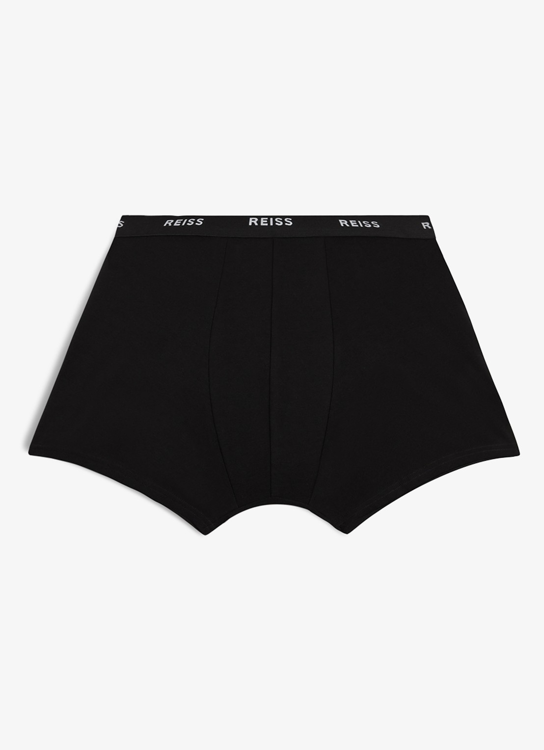 Reiss Heller boxershort met logoband in 3 pack - voorkant 3 zwart