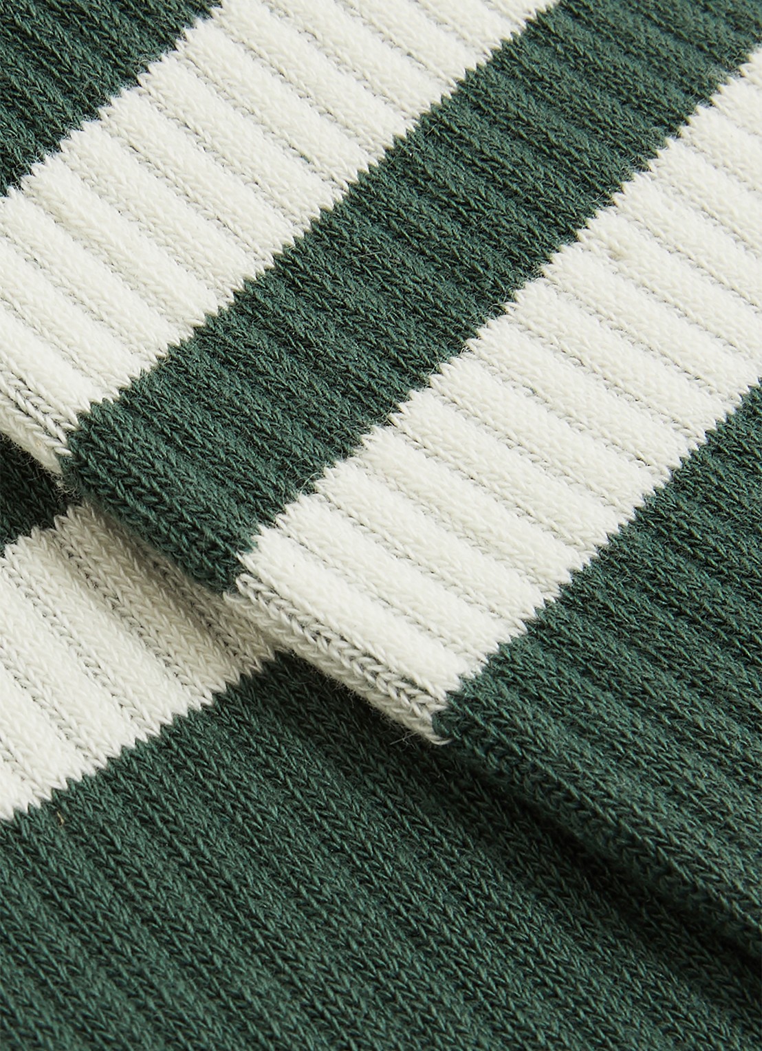 Reiss Henman sokken met ribstructuur - detail 2 groen