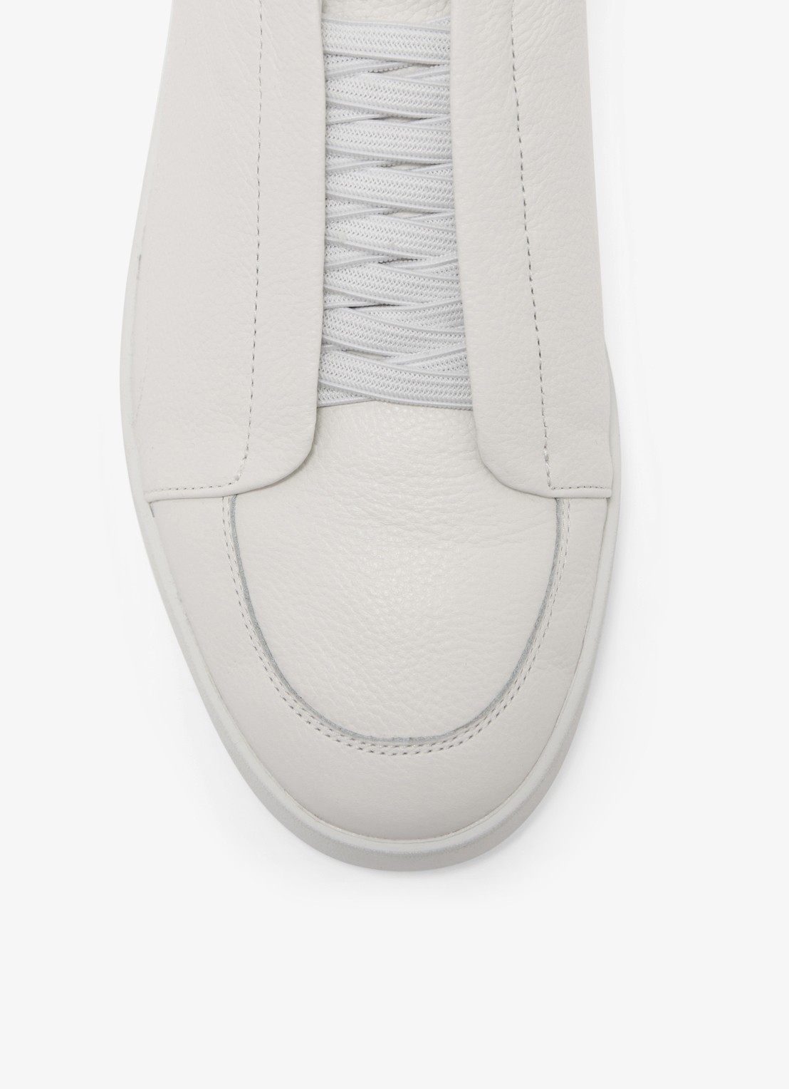Reiss Henry sneakers met logo - detail 4 wit