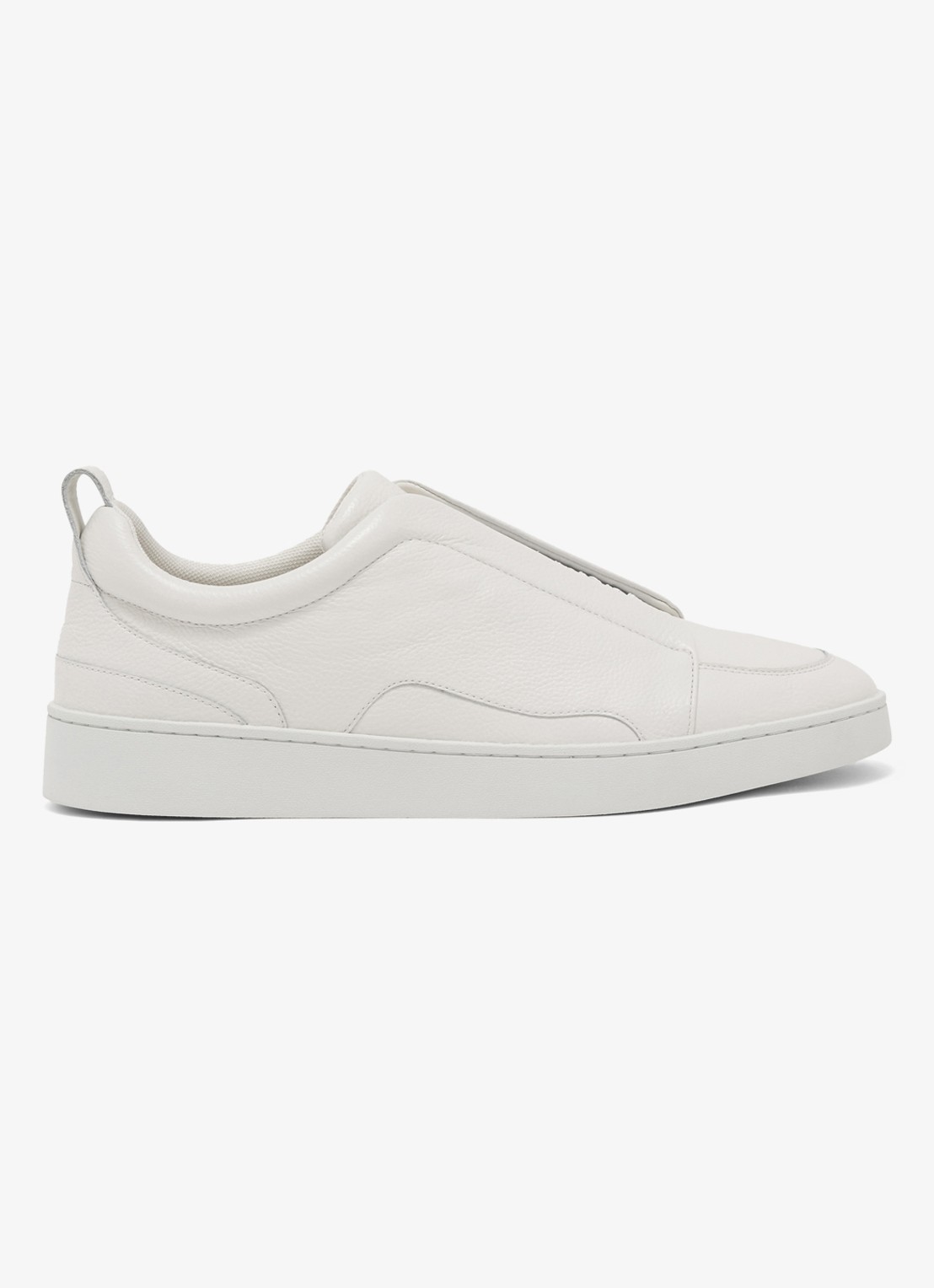 Reiss Henry sneakers met logo - voorkant wit