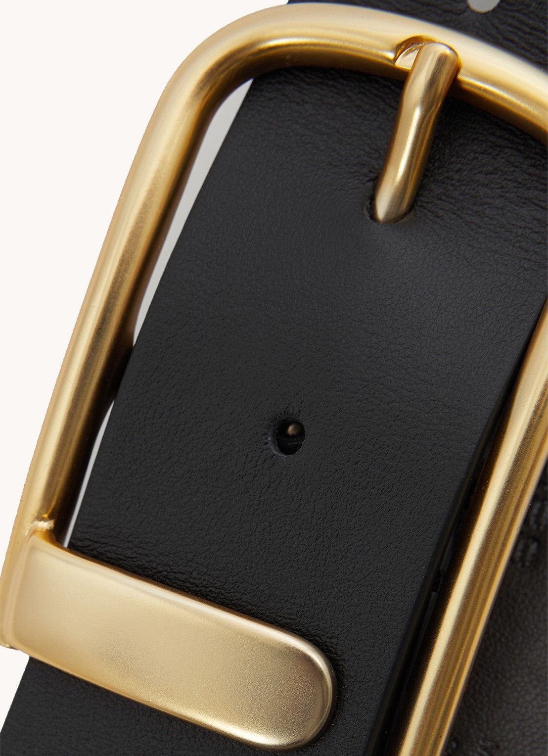 Reiss Iyla riem van leer  - detail 3 black / zwart