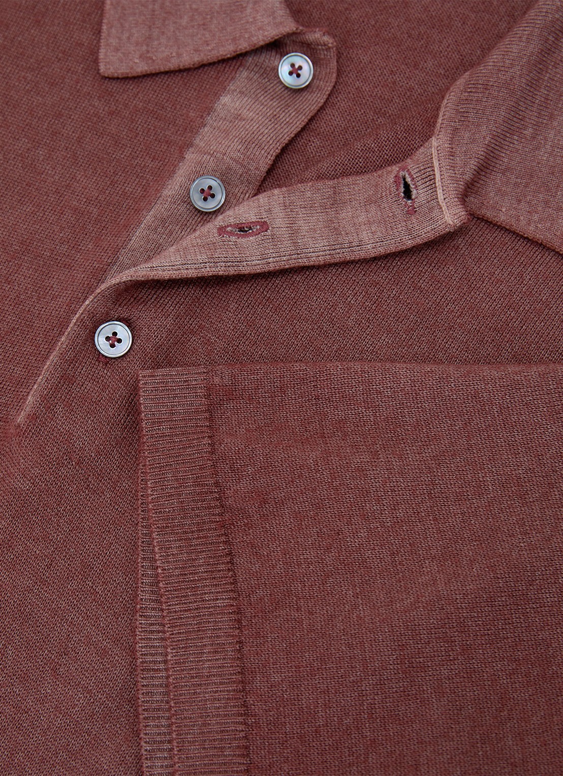 Reiss Jackdaw regular fit polo met strucuur - detail 7 rose pink / roze