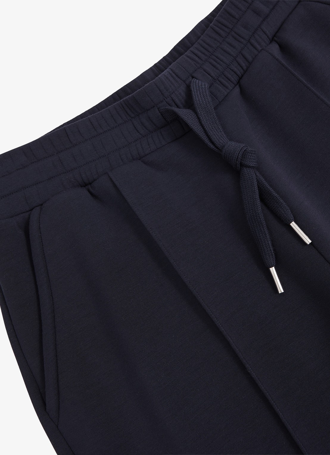 Reiss Jemma high waist straight fit joggingbroek met steekzakken - detail 8 donkerblauw