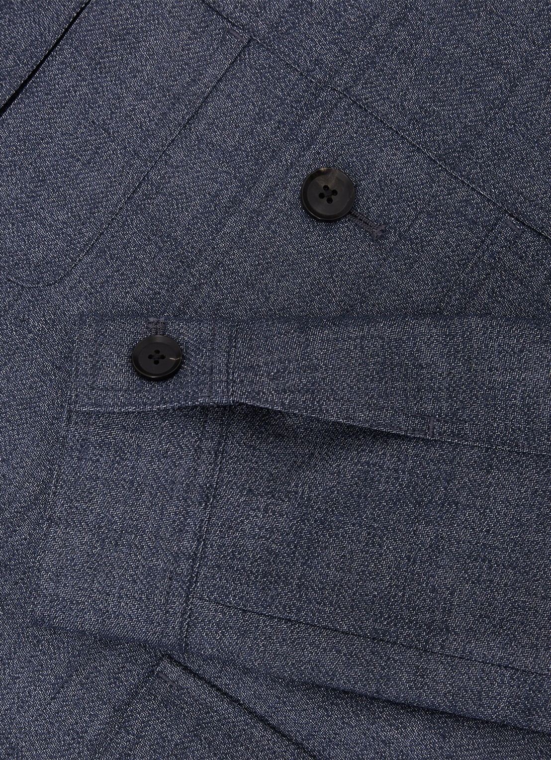 Reiss Lagos jack met klepzakken - detail 5 airforce blue / blauw