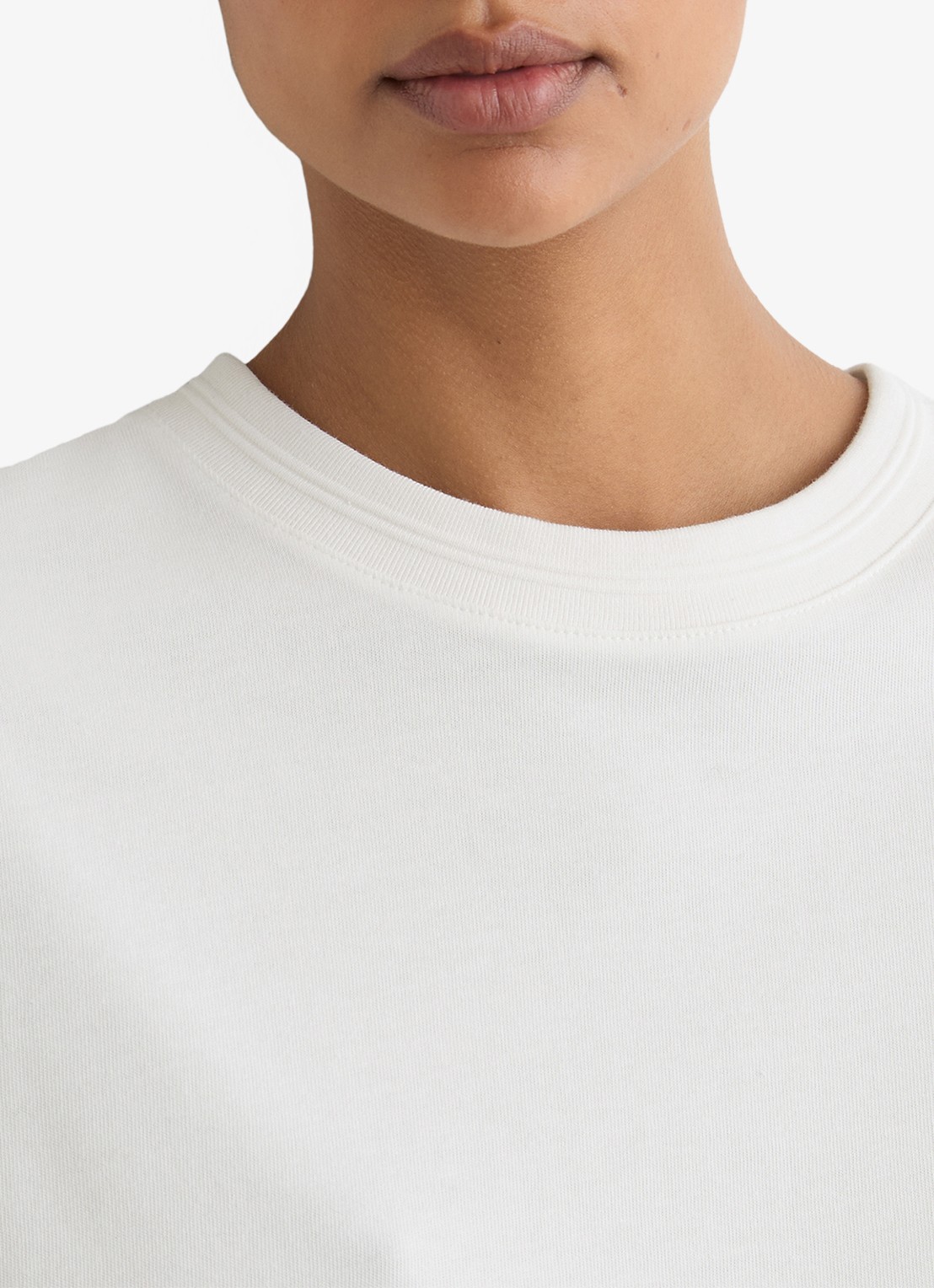 Reiss Lara oversized T-shirt  - detail 4 wit