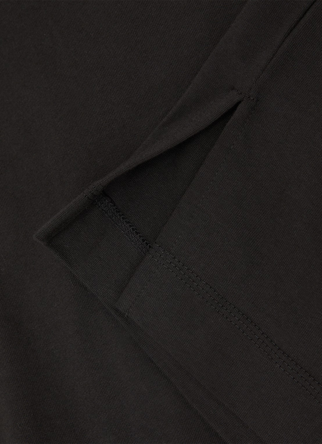 Reiss Lara oversized T-shirt  - detail 6 black / zwart