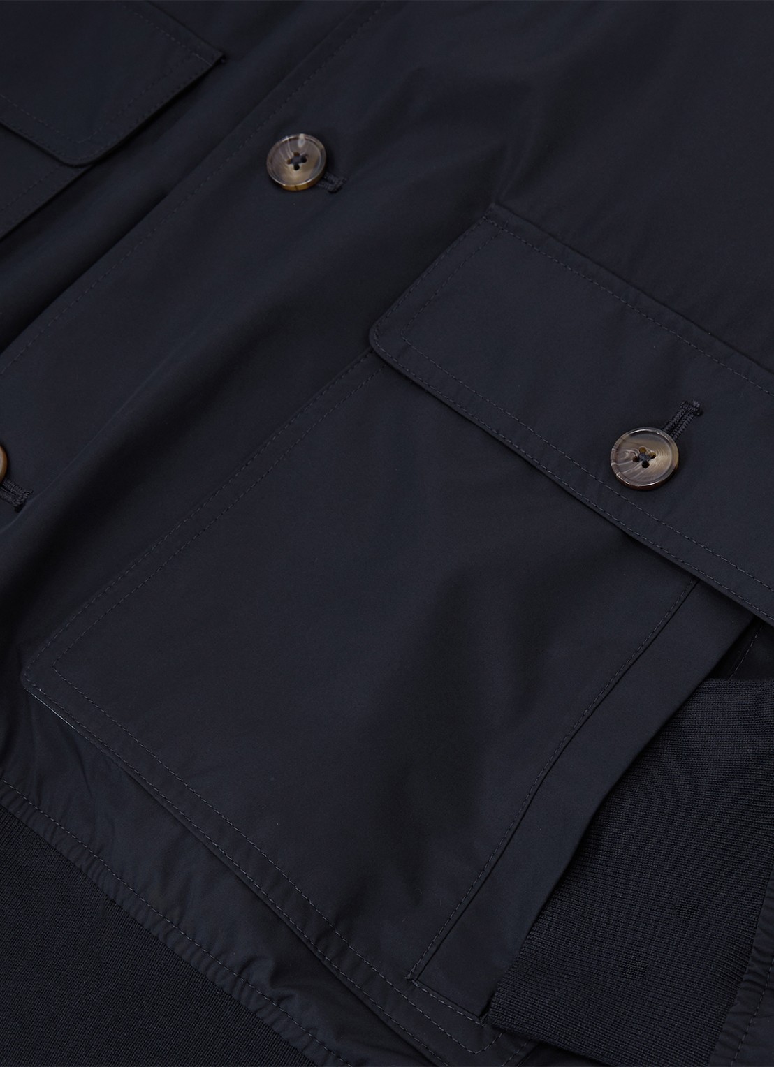 Reiss Latent bomberjack met steekzakken - detail 4 navy / blauw