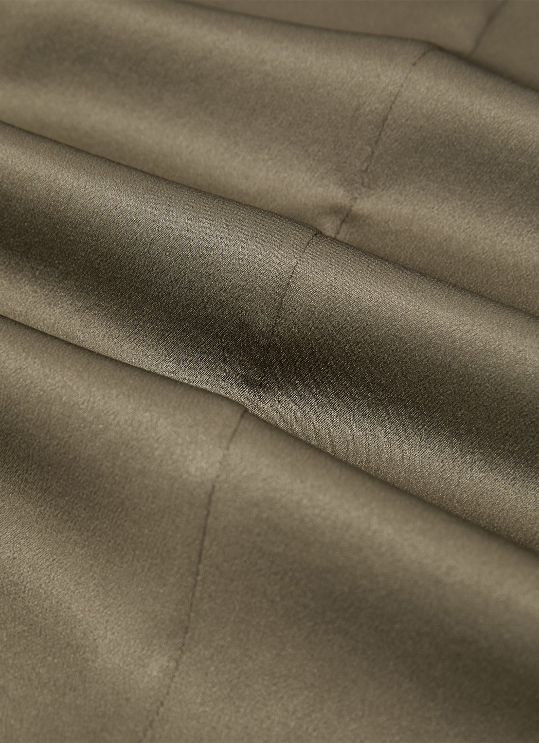 Reiss Lena top van zijde - detail 4 groen