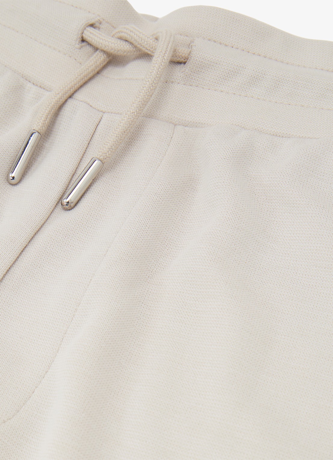 Reiss Lennox straight fit pantalon met steekzakken - detail 4 beige