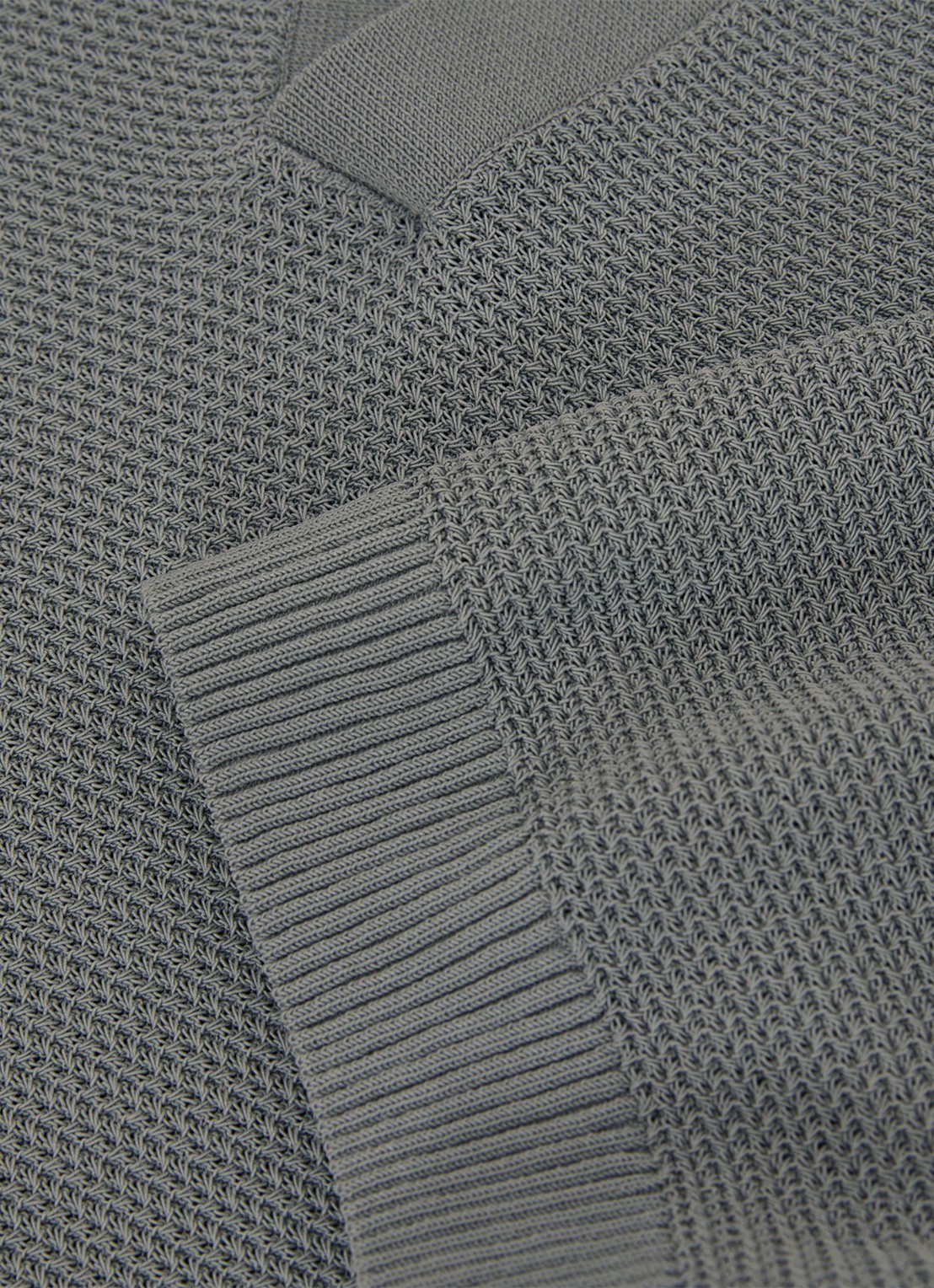 Reiss Leon regular fit polo  - detail 4 grijs