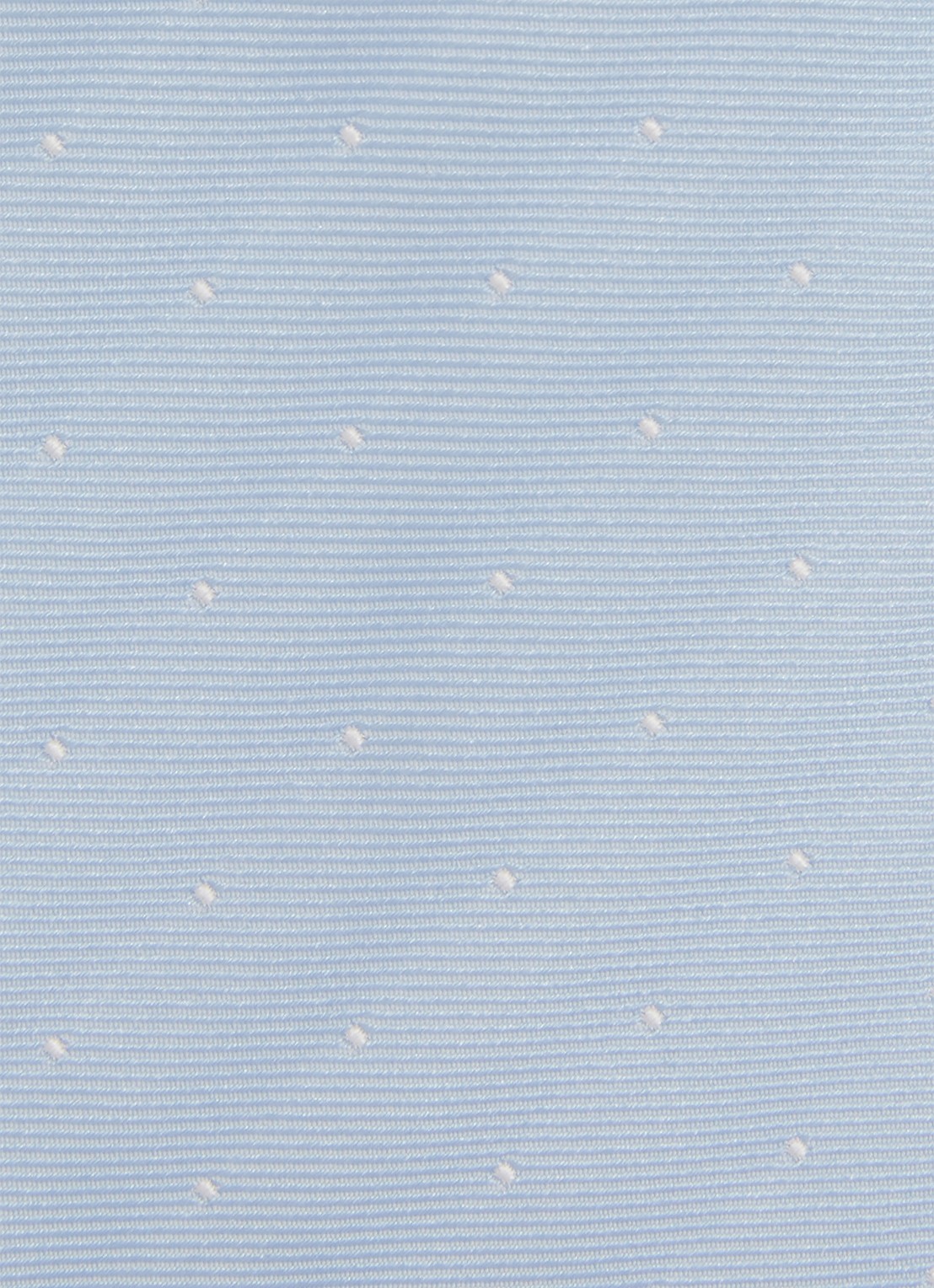 Reiss Liam stropdas in zijdeblend met stippenprint  - detail 4 lichtblauw