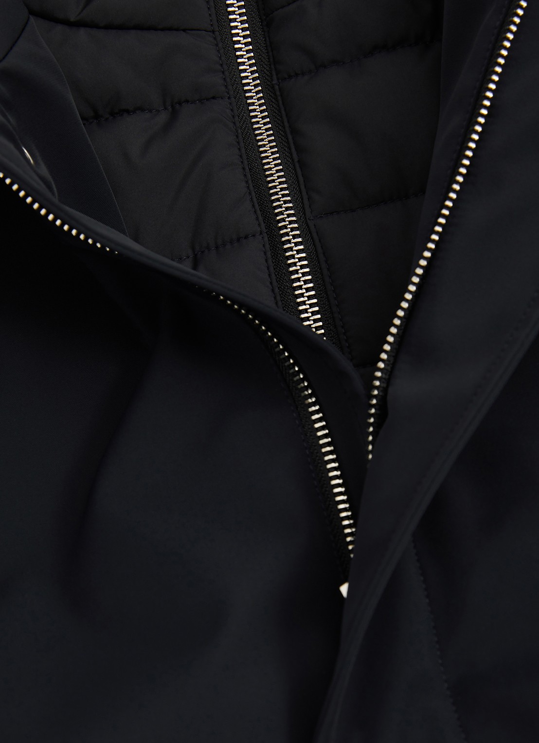 Reiss Logan jack met uitneembare voering - detail 5 donkerblauw