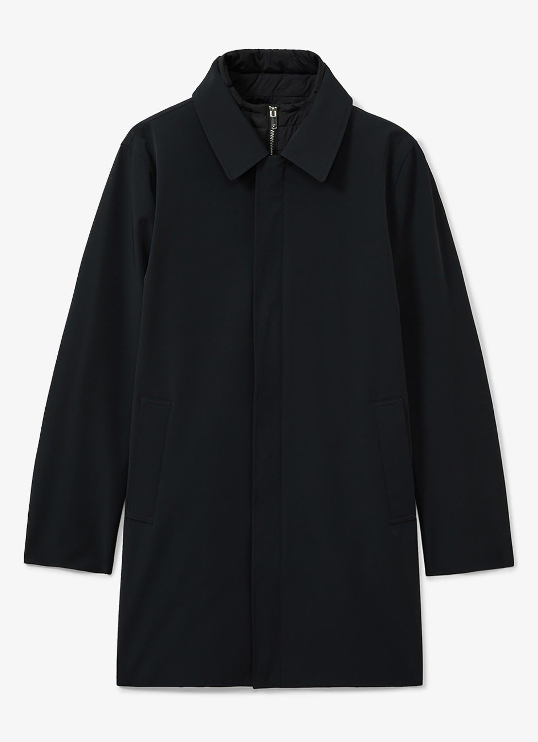 Reiss Logan jack met uitneembare voering - voorkant donkerblauw