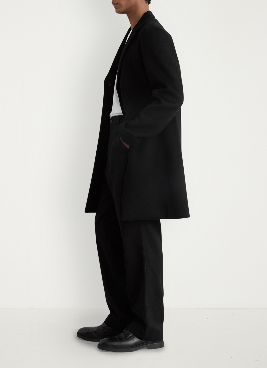 Reiss Loose fit pantalon met steekzakken - detail 5 black / zwart