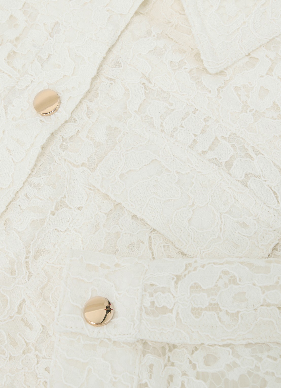 Reiss Lori jack met kant - detail 6 wit