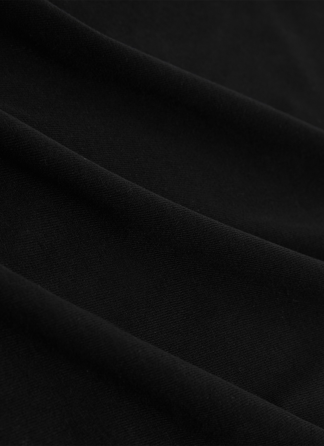 Reiss Luna T-shirt met V-hals  - detail 3 zwart