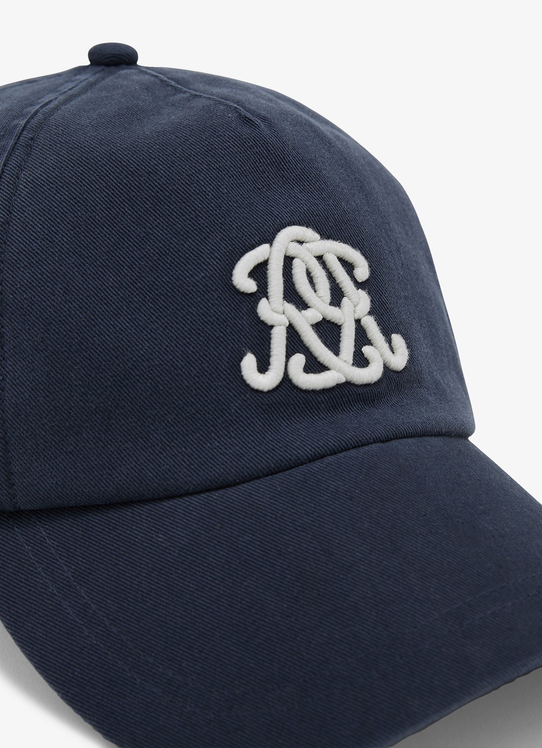 Reiss Luzon pet met logoborduring - detail 3 navy / blauw
