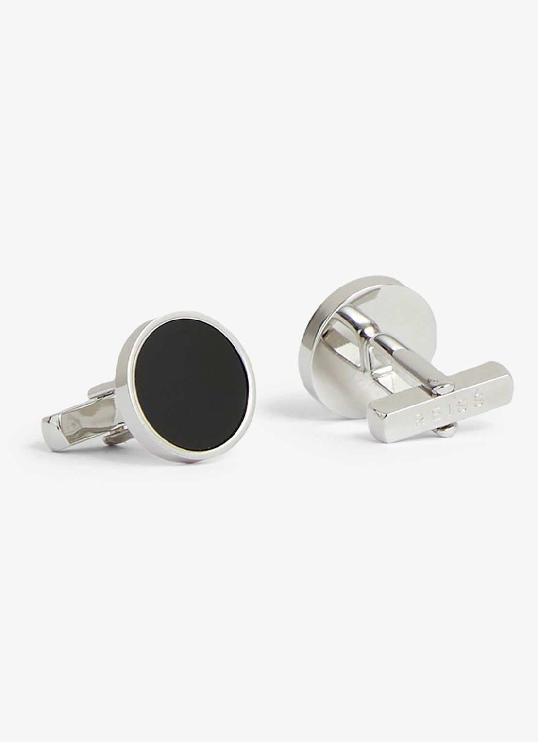 Reiss Manchetknopen  - detail 3 zilver