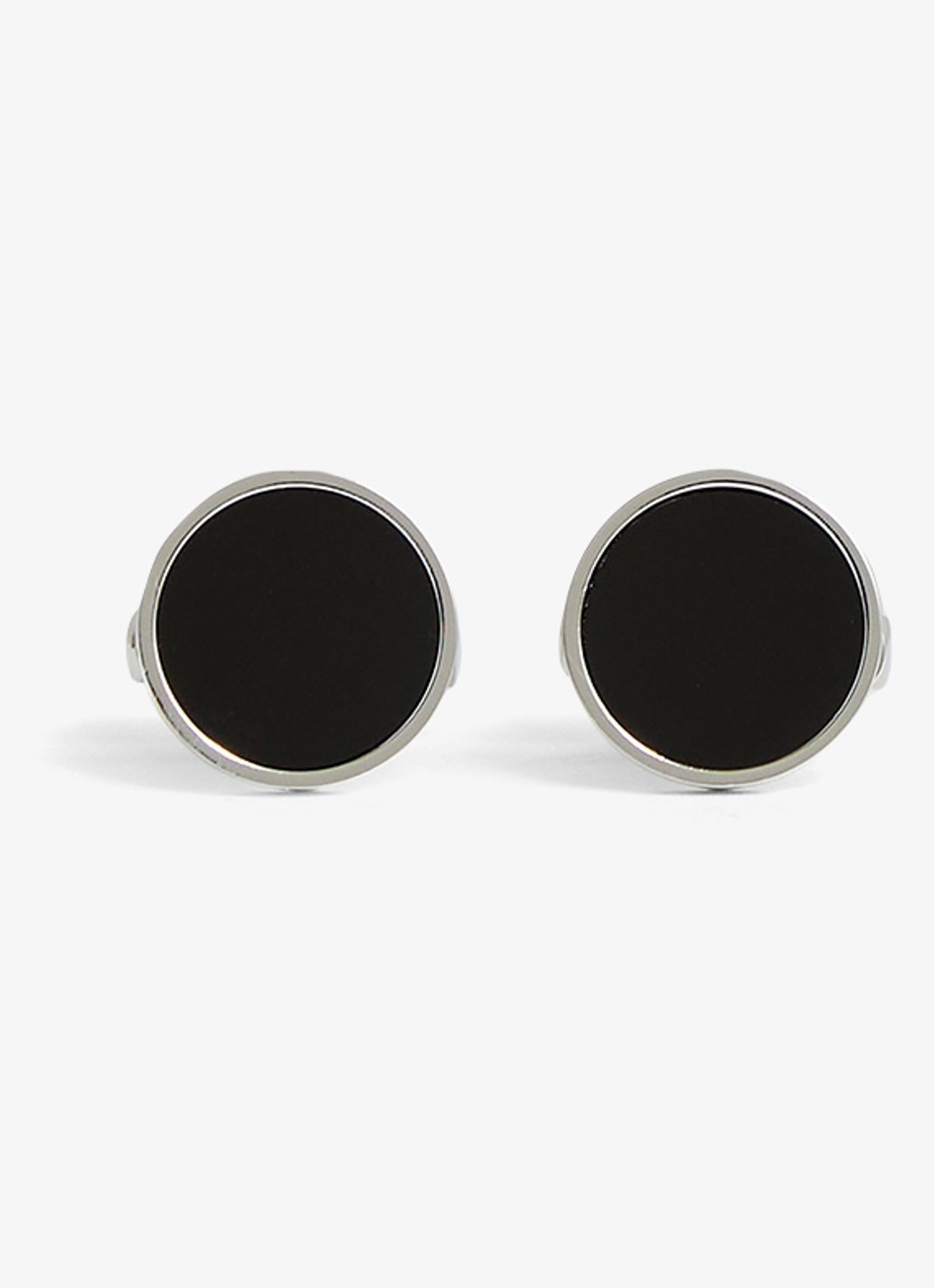Reiss Manchetknopen  - voorkant zilver