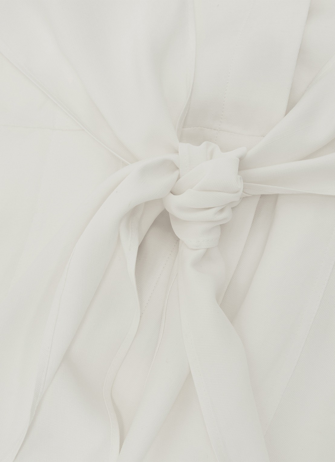 Reiss Midi jurk met halter - detail 4 wit