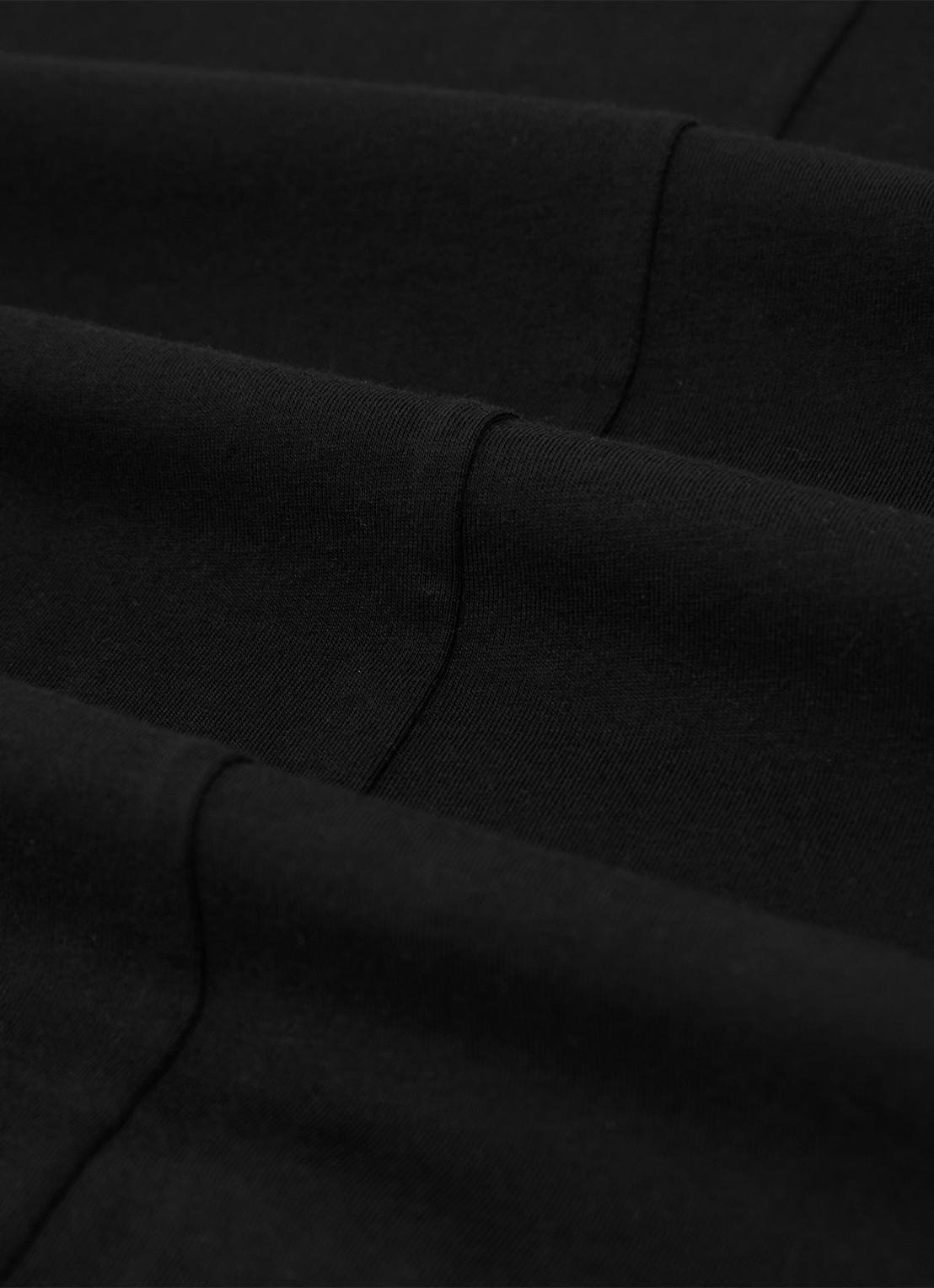 Reiss Millie T-shirt met ronde hals - detail 4 black / zwart