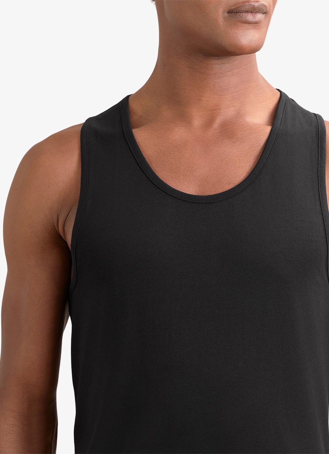 Reiss Monty singlet van katoen in 2-pack - detail 4 wit