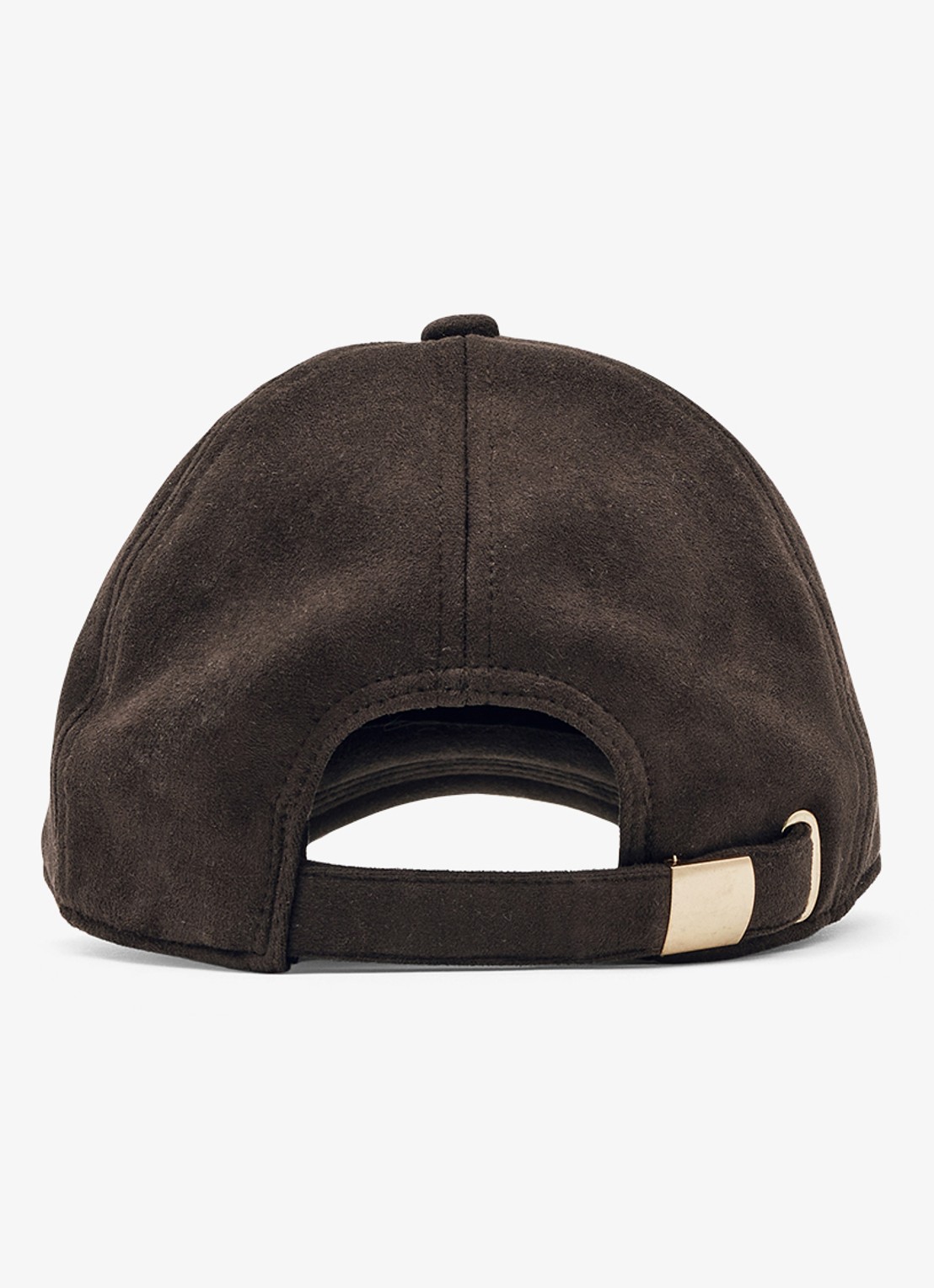 Reiss Nicky pet met logo - achterkant 5 donkerbruin