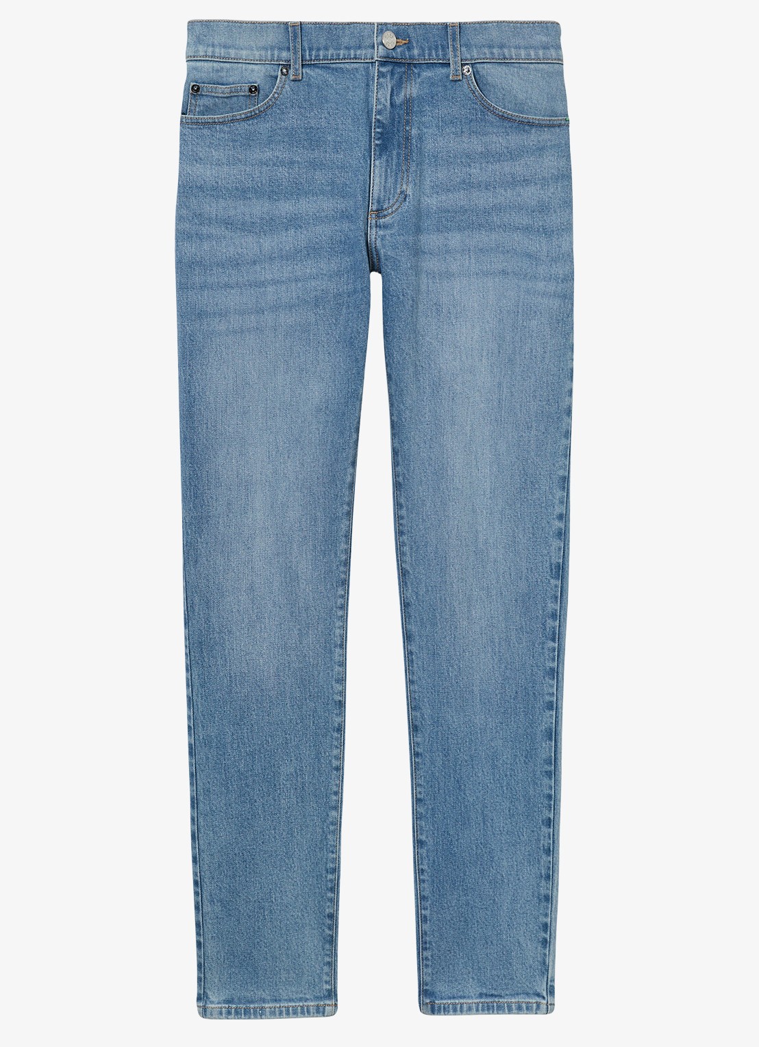 Reiss Picton slim fit jeans met stretch - voorkant 2 indigo